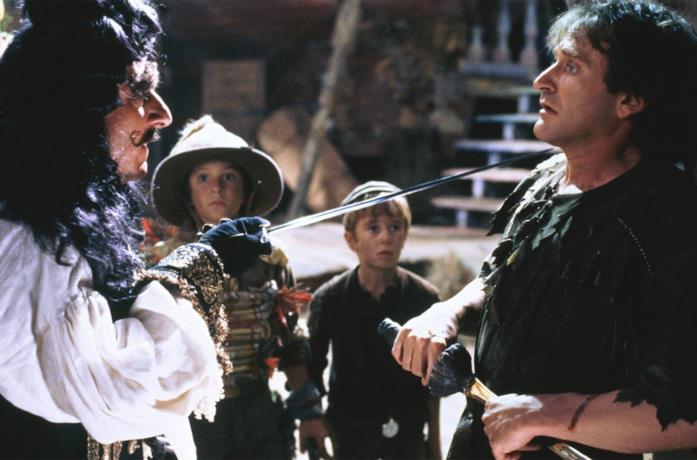 Una scena di Hook - Capitan Uncino