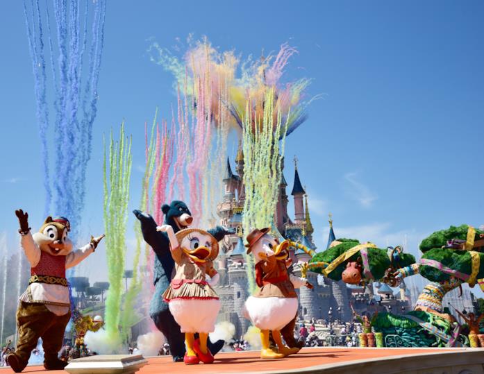 Al via la stagione estiva 2019 di Disneyland Paris Cip, Ciop, l'orso Baloo, Paperino e Paperina