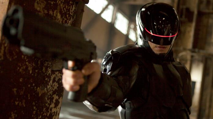 RoboCop in una sequenza dell'omonimo film del 2014 RoboCop, reboot del 2014 del classicop del 1987