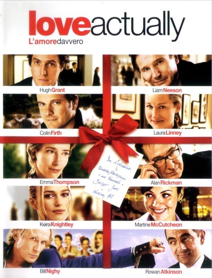Il poster italiano di Love Actually - L'amore davvero La locandina di Love Actually - L'amore davvero