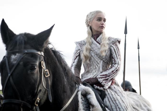 Emilia Clarke è Daenerys in Game of Thrones Emilia Clarke ne Il trono di spade