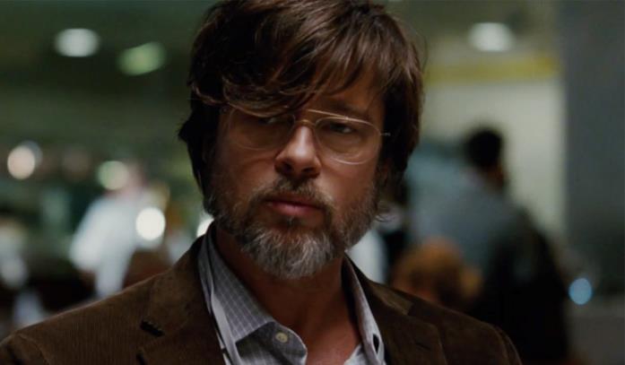La grande scommessa Brad Pitt in una scena de La grande scommessa