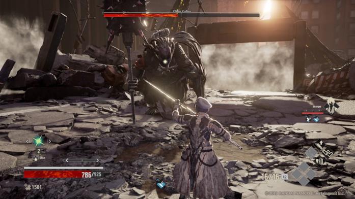 Code Vein boss battle Code Vein boss fight