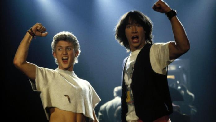 Bill & Ted Una scena di Bill & Ted 1989