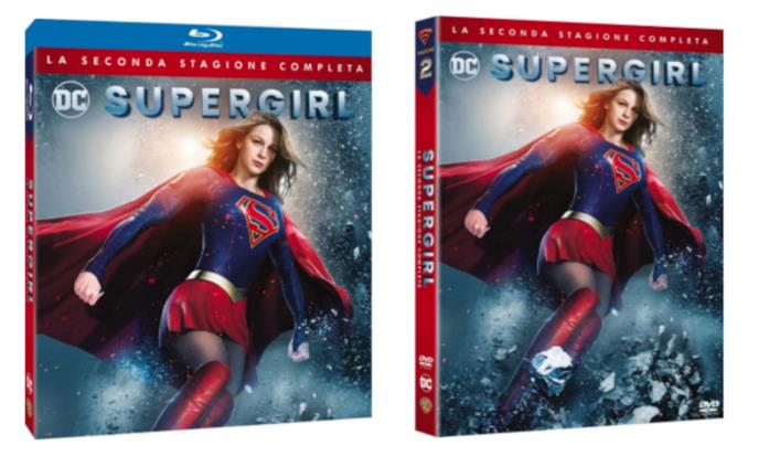 I cofanetti Blu-ray e DVD della seconda stagione di Supergirl La seconda stagione di Supergirl in Home Video