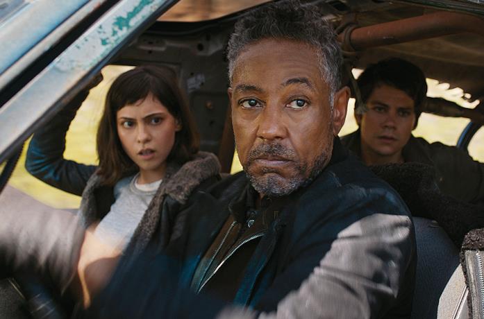 I protagonisti di Maze Runner 3 in una scena