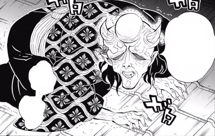 Hantengu di Demon Slayer Hantengu la luna crescente