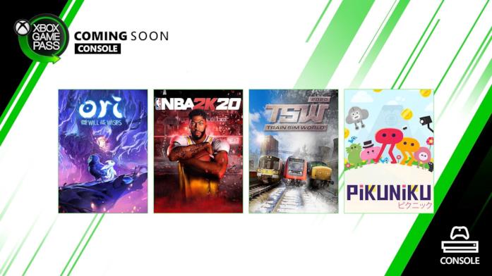 Xbox Game Pass giochi marzo console Xbox Game pass aggiunte console