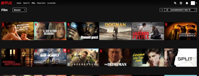 Come visualizzare l'opzione mosaico su Netflix Come visualizzare le anteprime in miniatura di Netflix