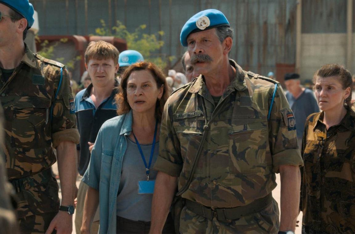 Una scena dal film Quo Vadis, Aida? di Jasmila Žbanić