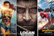 I poster di Wonder Woman, Logan - The Wolverine, Spider-Man: Homecoming