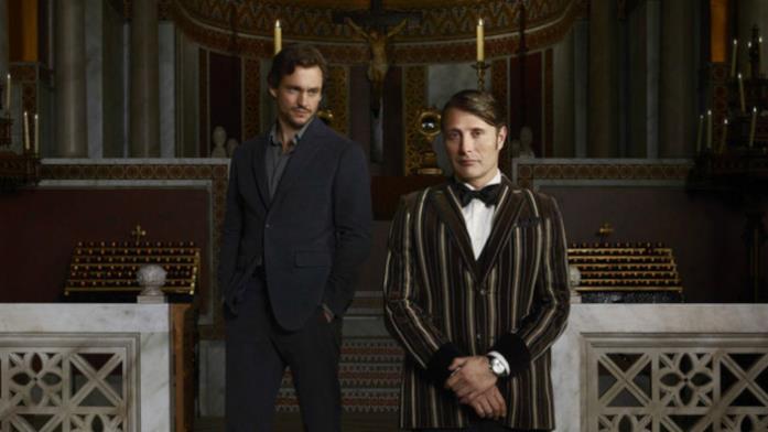 Hannibal Hugh Dancy e Mads Mikkelsen