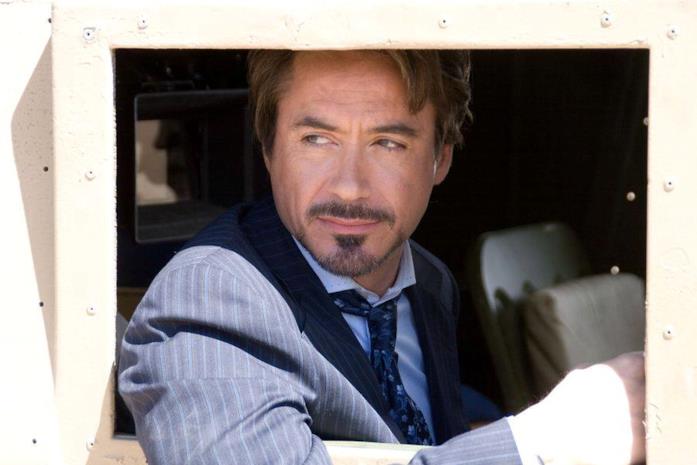 Robert Downey Jr. nei panni di Tony Stark in Iron Man