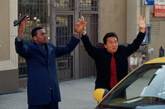 Jackie Chan e Chris Tucker in Rush Hour