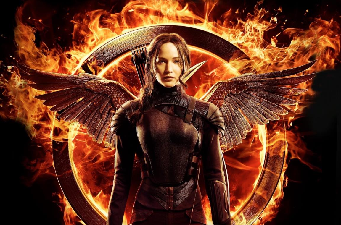 Jennifer Lawrence interpreta Katniss Everdeen