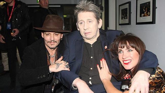 Shane MacGowan e Johnny Depp