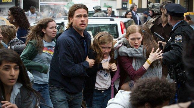 Una scena di World War Z