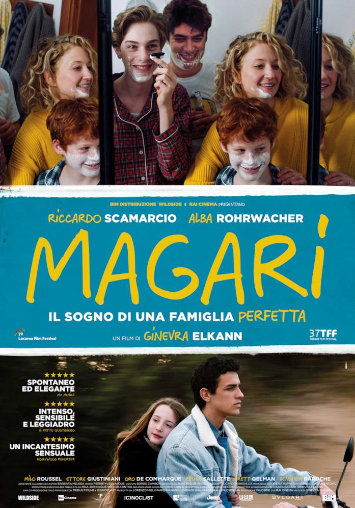 Magari - poster del film Magari - poster del film di Ginevra Elkann