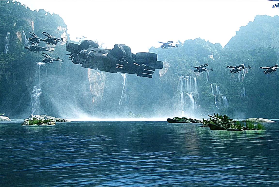 Un paesaggio d'acqua di Avatar