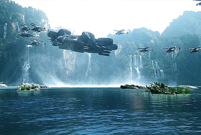 Un paesaggio d'acqua di Avatar