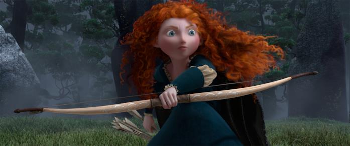 Merida Una scena di Brave