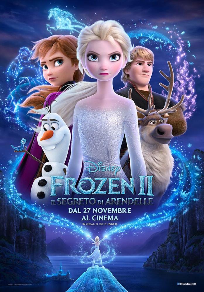 Il poster di Frozen 2 - Il Segreto di Arendelle La locandina italiana di Frozen 2