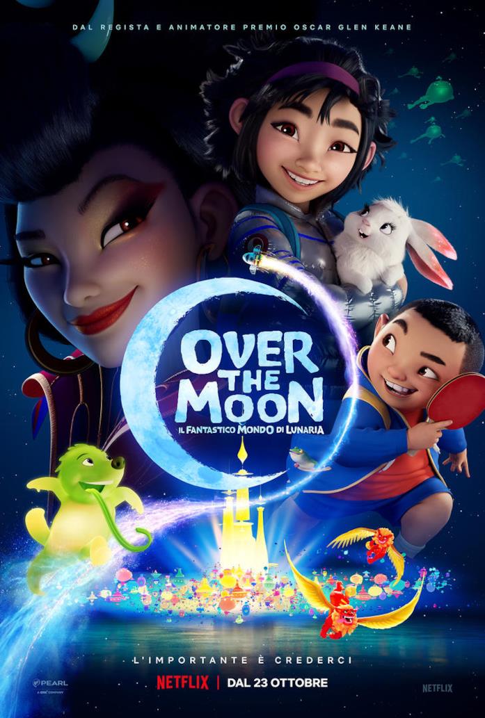 Over the Moon di Netflix, trailer, poster e trama I personaggi di Over the Moon