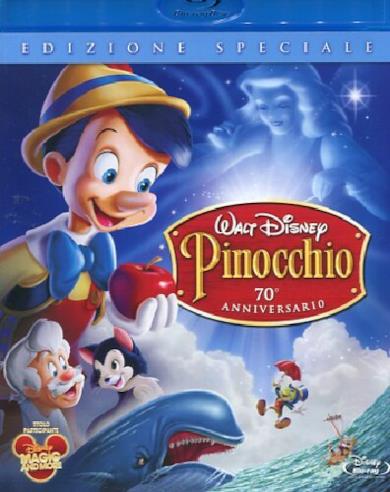 Cofanetto Blu-ray di Pinocchio