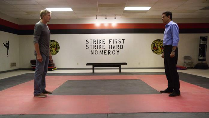 Cobra Kai I due protagonisti di Cobra Kai si fronteggiano ancora una volta