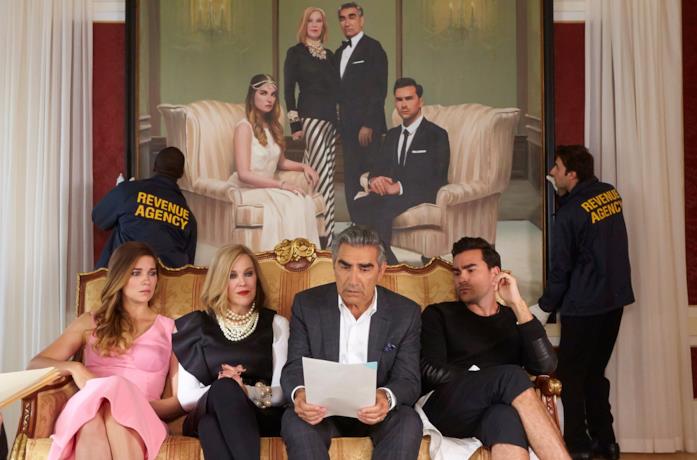 I protagonisti di Schitt's Creek