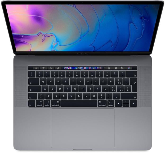 Apple potrebbe lanciare nel 2019 un MacBook Pro con display da 16" Immagine stampa del MacBook Pro con TouchBar da 15"