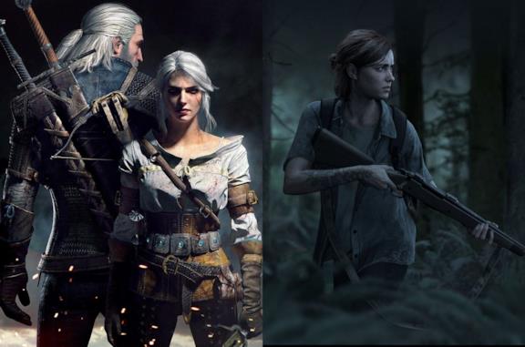 The Witcher 3 e The Last of Us Part II