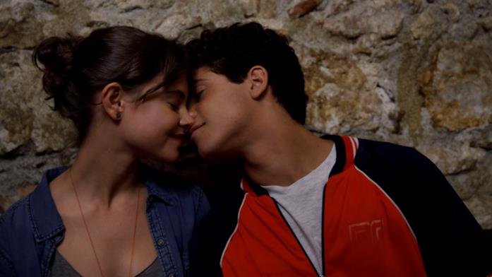 I due protagonisti di Sulla stessa onda Elvira Camarrone e Christian Roberto in Sulla stessa onda