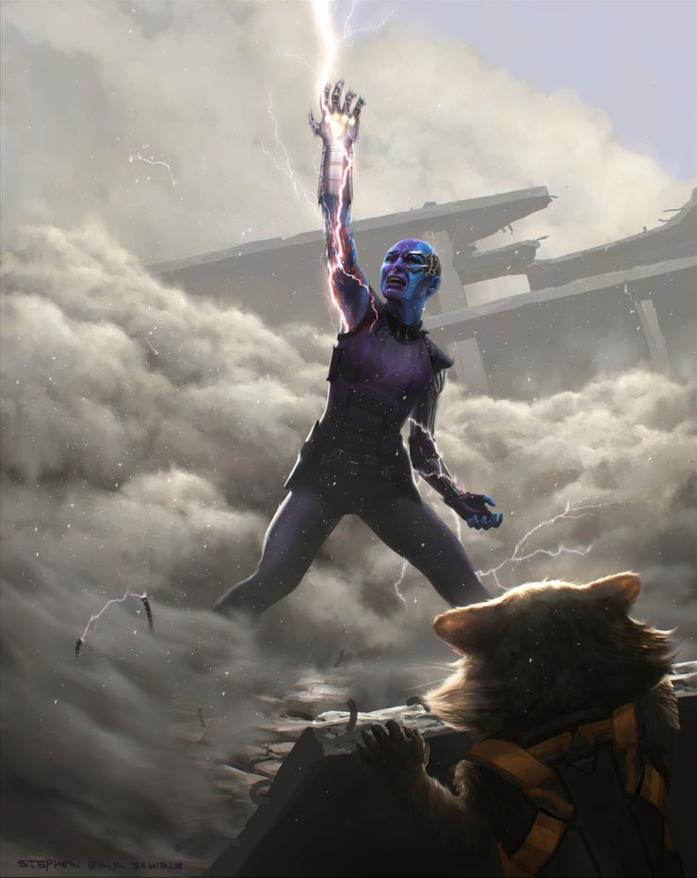 Nebula avrebbe usato il Guanto dell'Infinito in Avengers: Endgame Nebula con il Guanto dell'Infinito