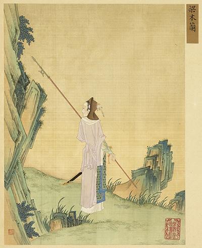 Mulan Antico dipinto di Mulan