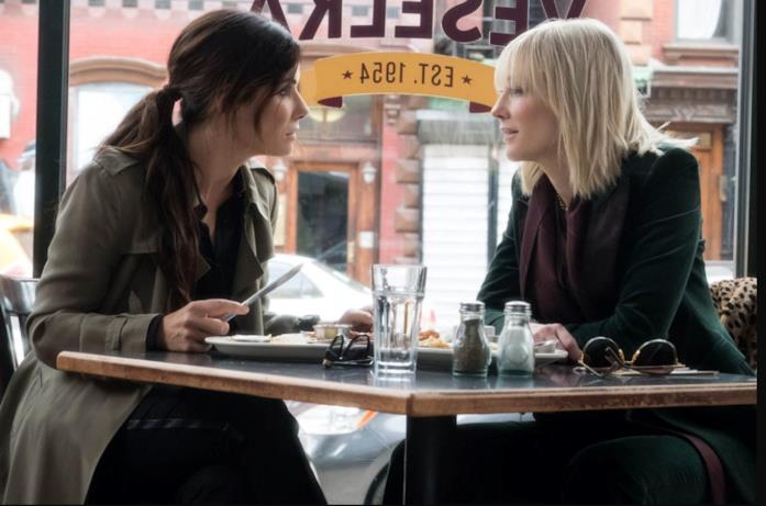 Sandra Bullock e Cate Blanchett Sandra Bullock e Cate Blanchett in una scena di Ocean's 8
