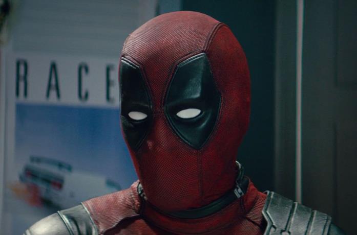 Un primo piano di Deadpool