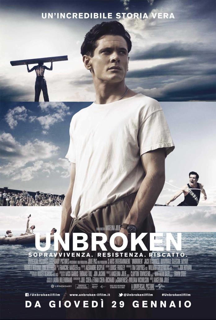 Unbroken Il poster di Unbroken