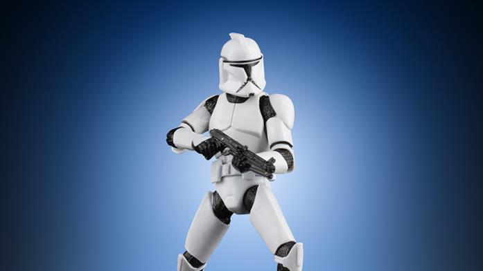 Clone Trooper, action figure esclusiva di Star Wars
