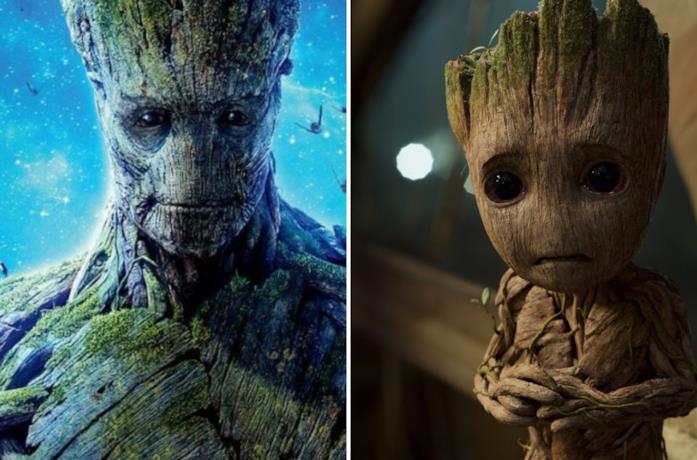 Groot e Baby Groot
