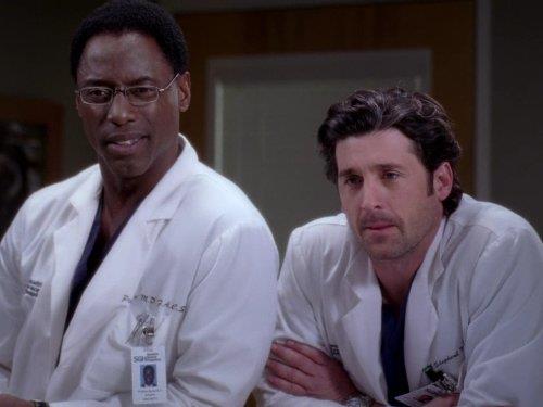 Patrick Dempsey e Isaiah Washington, nemici fuori dal set di Grey's Anatomy Derek Shepherd e Preston Burke di Grey's Anatomy
