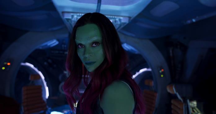 Le vittime di Thanos in Avengers: Infinity War potrebbero essere ancora in vita? Gamora interpretata nel Marvel Cinematic Universe da Zoe Saldana
