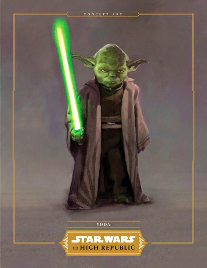 Star Wars: The High Republic, ecco l'aspetto di Yoda Un concept art di Yoda