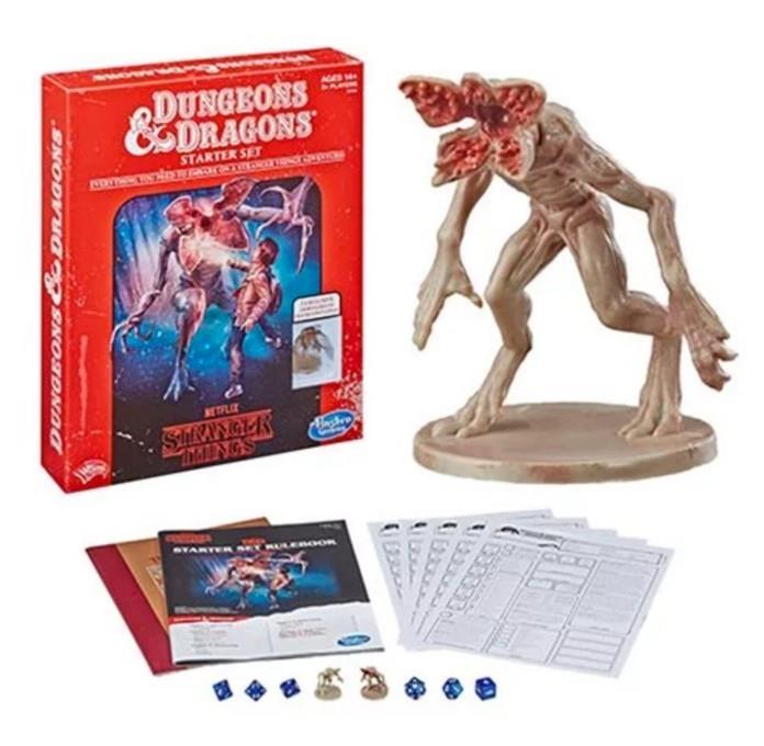 Contenuto dello Starter Set di D&D a tema Stranger Things
