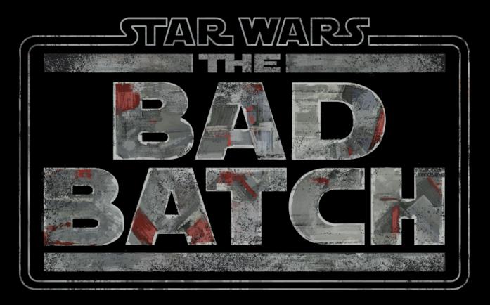 The Bad Batch, in arrivo la nuova serie TV di Star Wars The Bad Batch scritto a caratteri cubitali su sfondo nero