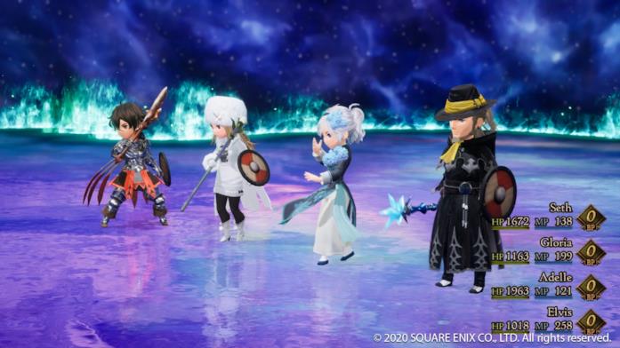 Bravely Default II classi Bravely Default II squadra