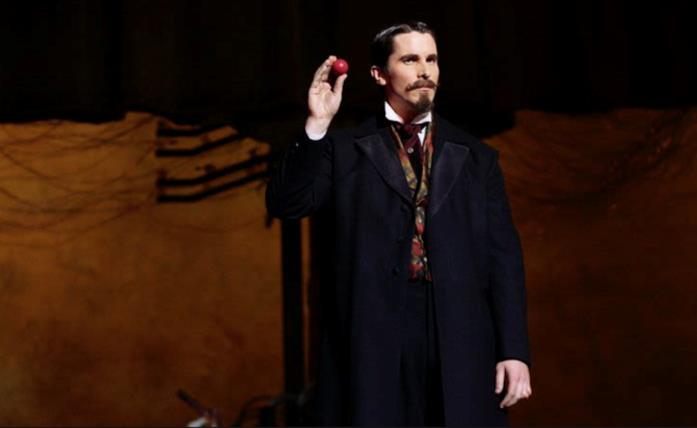 Una scena di The Prestige con Borden