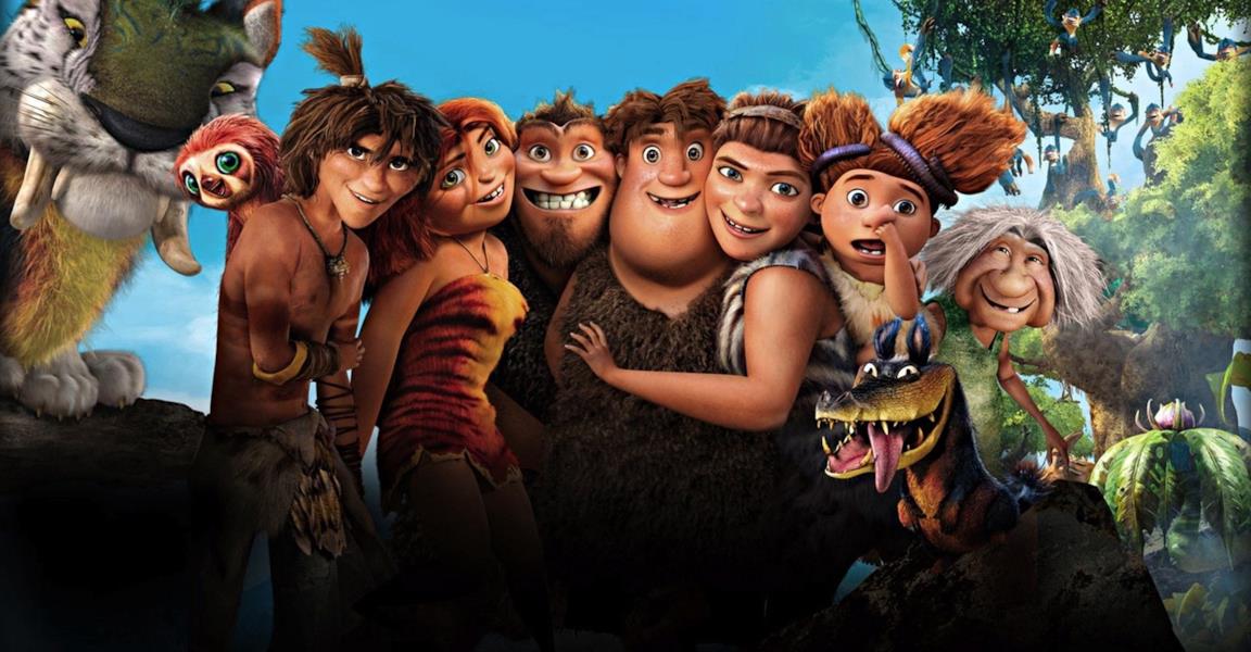 I personaggi del film I Croods