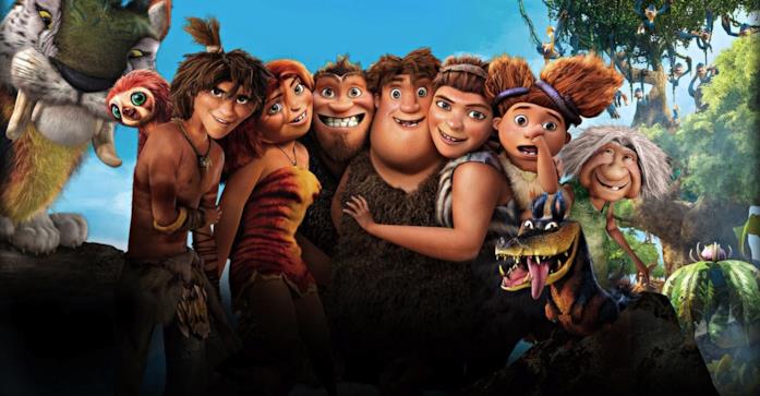 I personaggi del film I Croods
