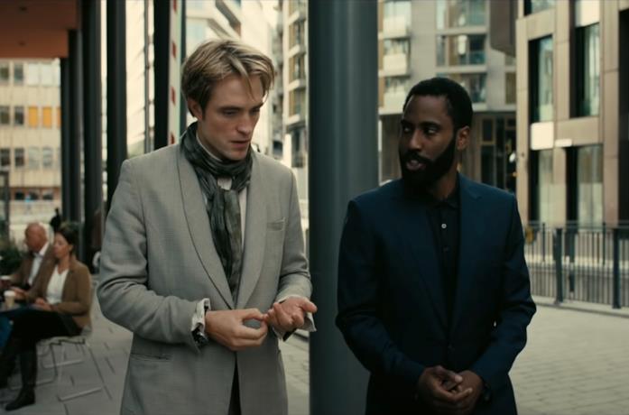 Un'immagine di John David Washington e Robert Pattinson in Tenet